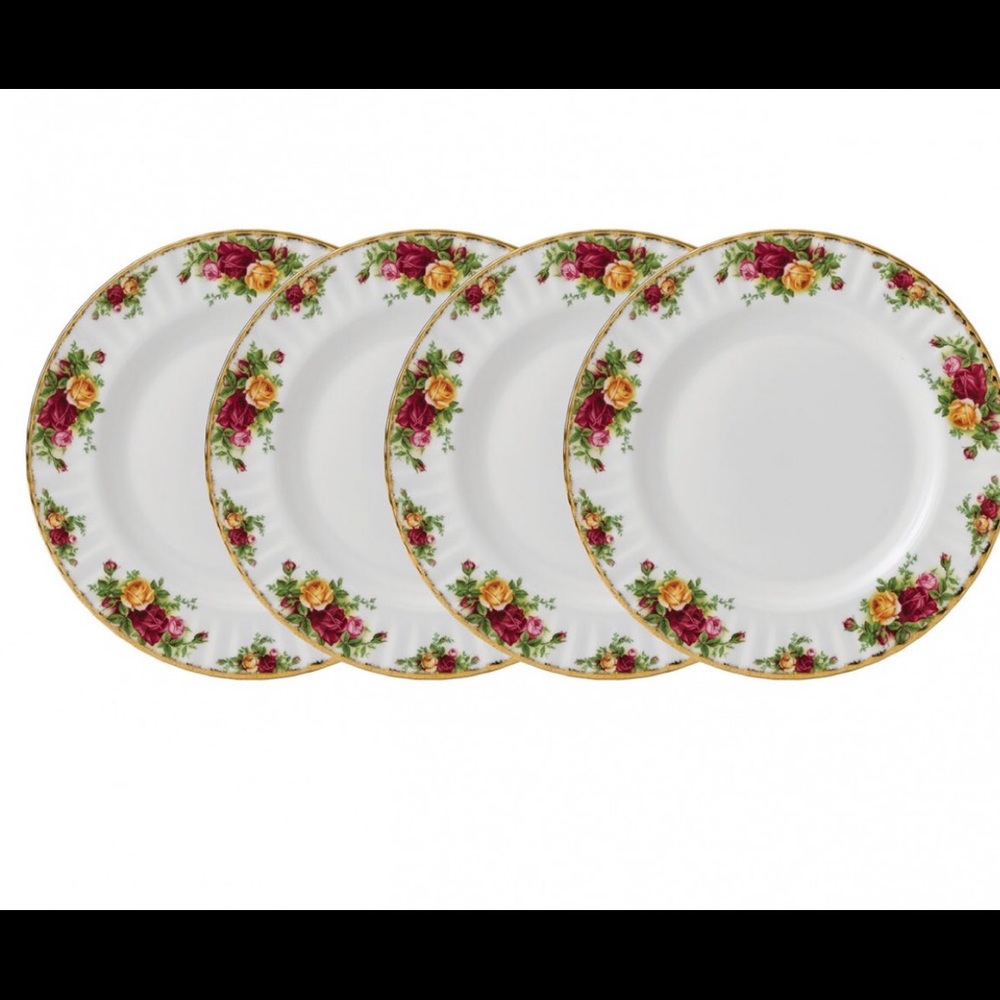 COPY - Royal  Albert Old country Roses Dinner Plates